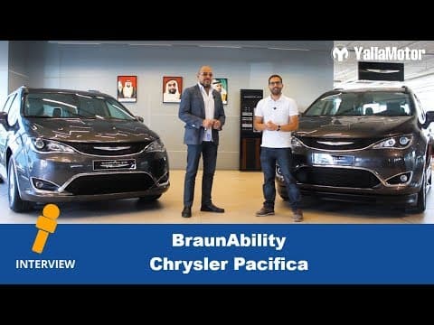 BraunAbility Chrylser Pacifica targets People of Determination in the UAE | YallaMotor.com