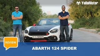 Abarth 124 Spider Review | YallaMotor