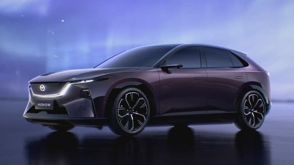 Mazda Unveils EZ-60 Electric SUV in China Mazda Unveils EZ-60 Electric SUV in China
