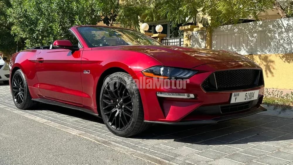 فورد موستانج 5.0L V8 Convertible GT Premium 2019 مستعملة