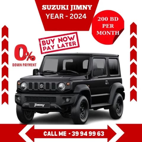 New Suzuki Jimny 1.5L Automatic 2024 للبيع New Suzuki Jimny 1.5L Automatic 2024 للبيع used_cars.forSale