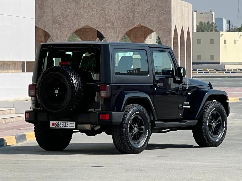 جيب رانجلر Sport Black Mountain 3.6L A/T 2012 مستعملة