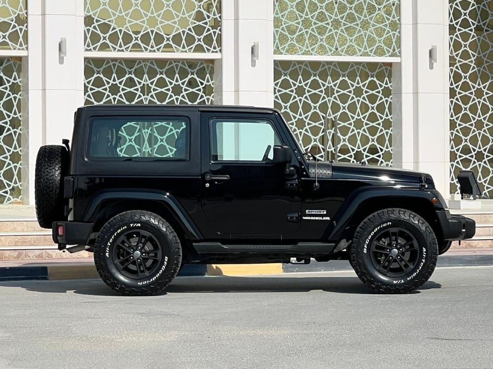 جيب رانجلر Sport Black Mountain 3.6L A/T 2012 مستعملة