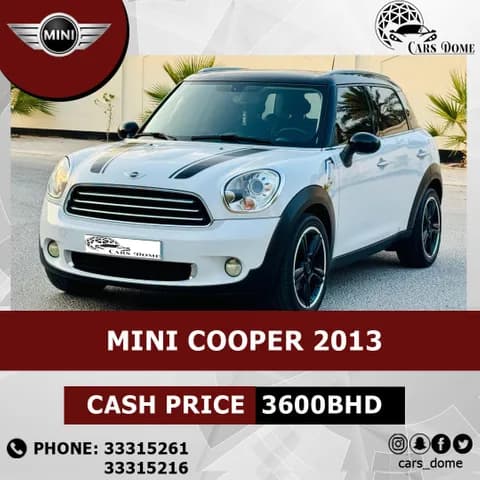 Used Mini Cooper 2013 للبيع Used Mini Cooper 2013 للبيع used_cars.forSale
