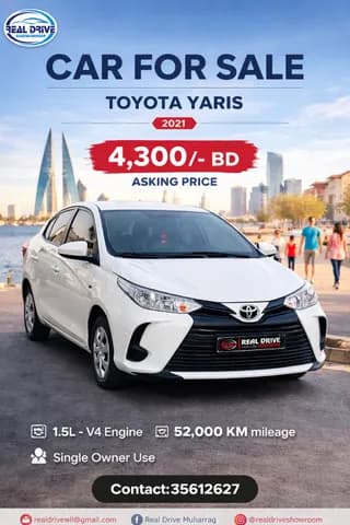 Used Toyota Yaris 1.5L S (CVT) 2021 Used Toyota Yaris 1.5L S (CVT) 2021 used_cars.forSale