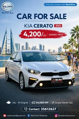 Used Kia Cerato 1.6L Sedan 2021